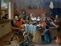 The Merry Family, 1668-Jan Steen-Art Print