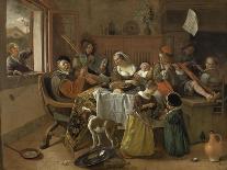 The Family Concert, 1666-Jan Havicksz Steen-Giclee Print