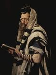 Rabbi with Tefillin-Jan Styka-Giclee Print