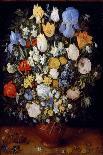 Flowers in a Blue Vase-Jan Brueghel the Elder-Giclee Print