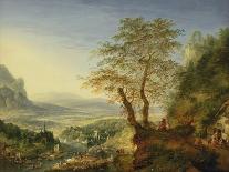 A Village Fete in the Rhine Valley-Jan The Elder Griffier-Framed Giclee Print