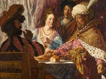 The Feast of Esther, c.1625-Jan The Elder Lievens-Giclee Print