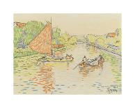 Canal at Veere-Jan Toorop-Premium Giclee Print