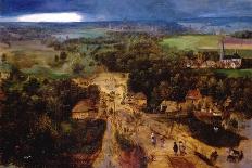 Landscape with the Flight into Egypt, C.1530-Jan van Amstel-Giclee Print