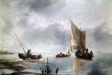 Visit of the Stadholder, Prince Frederik Hendrik to the Fleet of the States General at Dordrecht-Jan Van De Cappelle-Giclee Print