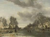 Winter Scene-Jan Van De Cappelle-Art Print