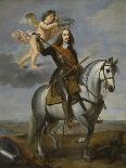 Equestrian Portrait of Archduke Leopold Wilhelm of Austria (1614-166), First Half of 17th C-Jan van den Hoecke-Giclee Print