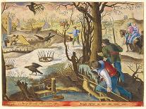 Birdcatchers Using Traps Baited with Rats to Capture Hawks-Jan van der Straet-Giclee Print