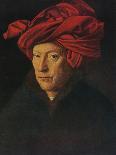 Portrait of a Man with a Blue Chaperon (Man with Ring), C.1429 (Oil on Wood)-Jan van Eyck-Giclee Print