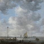 View of Rhenen, 1646-Jan Van Goyen-Giclee Print