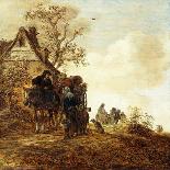 The Pelkus Gate Near Utrecht, 1646-Jan Van Goyen-Giclee Print