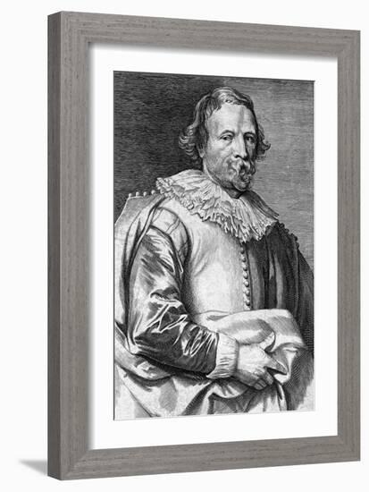 Jan Van Mildert-Sir Anthony Van Dyck-Framed Art Print