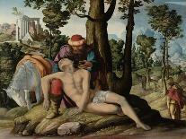 The Martyrdom of the Virgins, Right Panel from the Triptych of Saint Ursula and the Eleven…-Jan van Scorel-Giclee Print