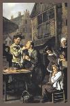 Dentist with an Audience-Jan Victors-Art Print