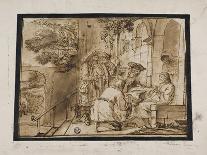 Jacob Seeking Forgiveness of Esau, 1652-Jan Victors-Framed Giclee Print