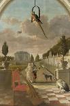 Jagdstilleben Vor Einer Landschaft Mit Schloss Bensberg, 1712-Jan Weenix-Framed Giclee Print