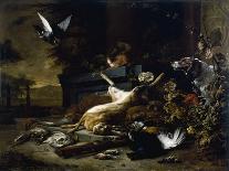 The Spoils of a Hunt with a Hunt Servant and a Black Page Holding a Bay, 1700-Jan Weenix-Framed Giclee Print
