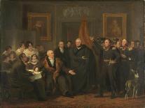 Triumvirate Assuming Power in the Name of the Prince of Orange, 21 November-Jan Willem Pieneman-Framed Art Print