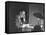 Jan Wszelaki Working at Library of Congress-Thomas D^ Mcavoy-Framed Premier Image Canvas