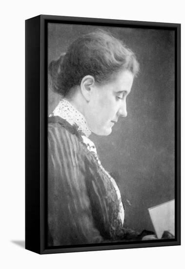 Jane Addams, American Activist-Science Source-Framed Premier Image Canvas