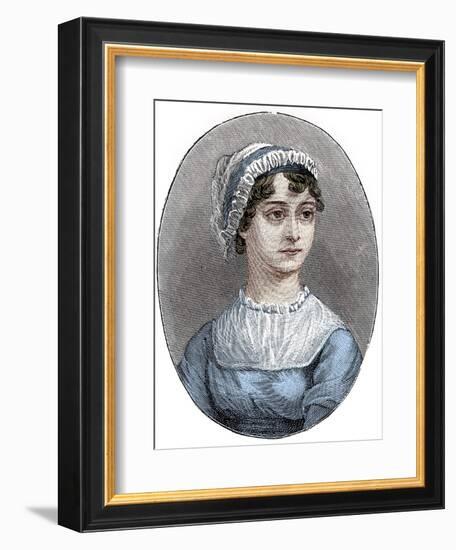 Jane Austen (1775-1817), English novelist-Unknown-Framed Giclee Print