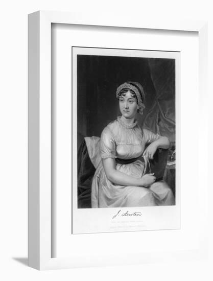 Jane Austen English Novelist-null-Framed Photographic Print