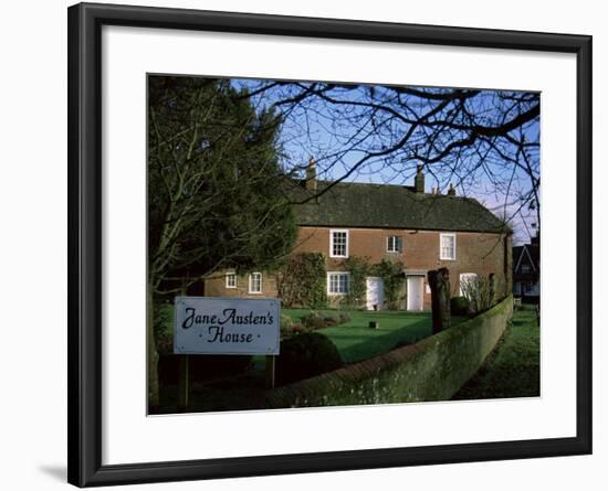 Jane Austen's House, Chawton, Hampshire, England, United Kingdom-Jean Brooks-Framed Photographic Print