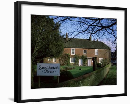 Jane Austen's House, Chawton, Hampshire, England, United Kingdom-Jean Brooks-Framed Photographic Print