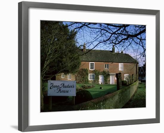 Jane Austen's House, Chawton, Hampshire, England, United Kingdom-Jean Brooks-Framed Photographic Print