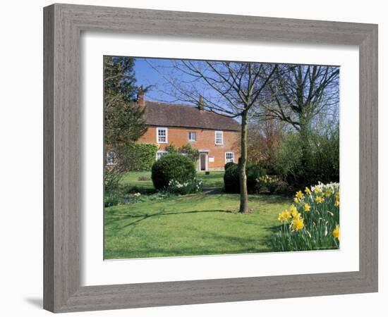 Jane Austen's House, Chawton, Hampshire, England, United Kingdom-Jean Brooks-Framed Photographic Print