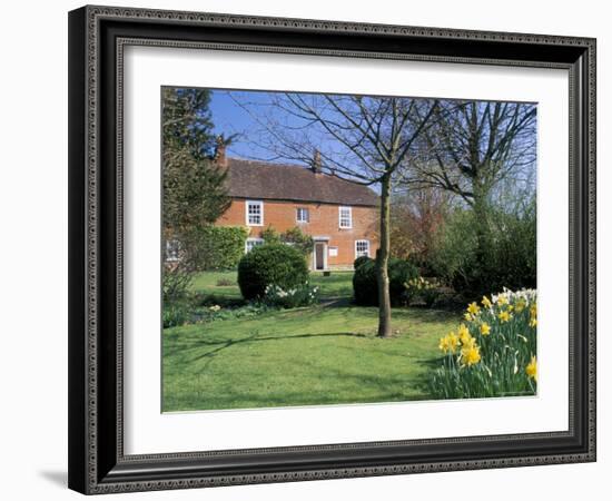 Jane Austen's House, Chawton, Hampshire, England, United Kingdom-Jean Brooks-Framed Photographic Print