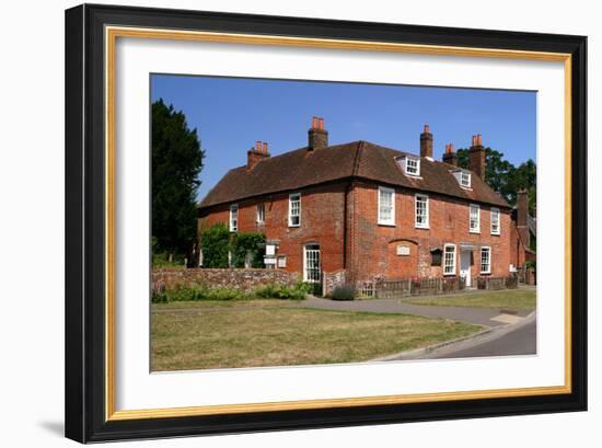 Jane Austens House, Chawton, Hampshire-Peter Thompson-Framed Photographic Print