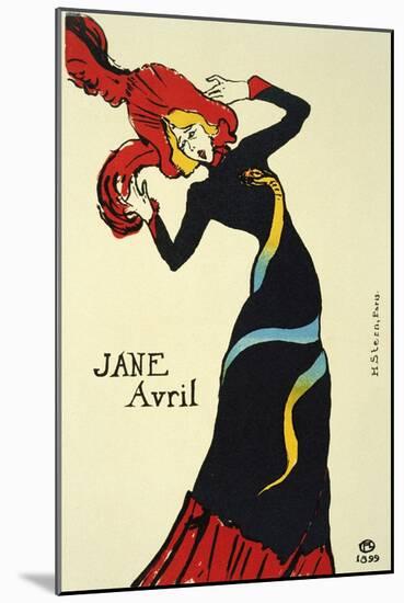 Jane Avril, 1899-Henri de Toulouse-Lautrec-Mounted Giclee Print