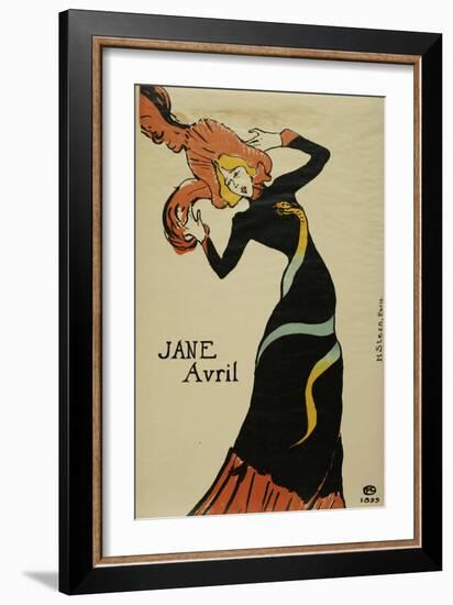 Jane Avril, 1899-Mary Cassatt-Framed Giclee Print