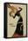 Jane Avril, 1899-Mary Cassatt-Framed Premier Image Canvas
