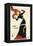 Jane Avril Music Hall Performer-Henri de Toulouse-Lautrec-Framed Premier Image Canvas