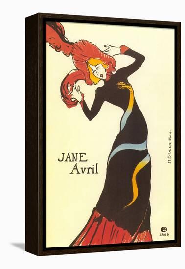 Jane Avril Poster-null-Framed Stretched Canvas