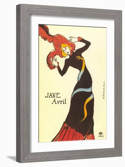 Jane Avril Poster-null-Framed Premium Giclee Print
