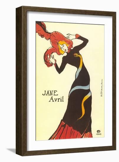 Jane Avril Poster-null-Framed Premium Giclee Print