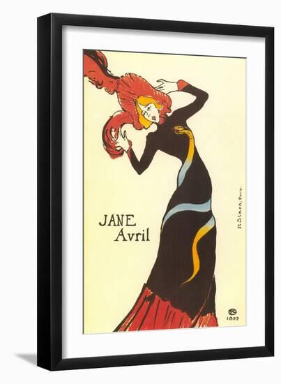 Jane Avril Poster-null-Framed Premium Giclee Print