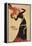 Jane Avril-Henri de Toulouse-Lautrec-Framed Stretched Canvas