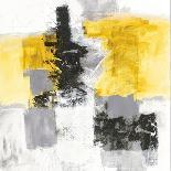 Action II Yellow and Black Sq-Jane Davies-Art Print