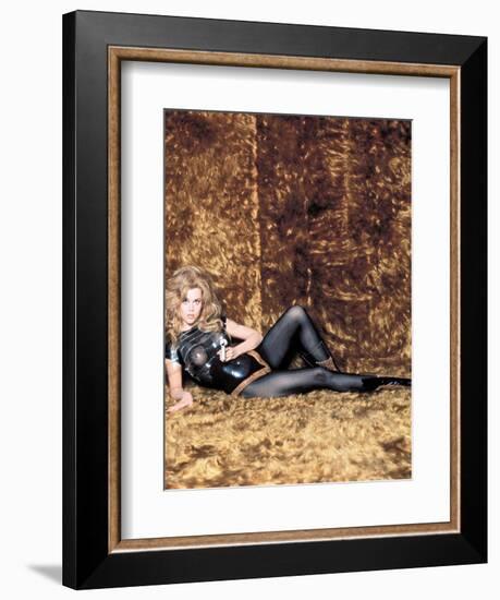 Jane Fonda. "Barbarella" [1968], Directed by Roger Vadim.-null-Framed Photographic Print