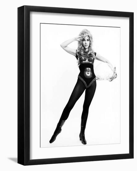 Jane Fonda. "Barbarella" [1968], Directed by Roger Vadim.-null-Framed Photographic Print