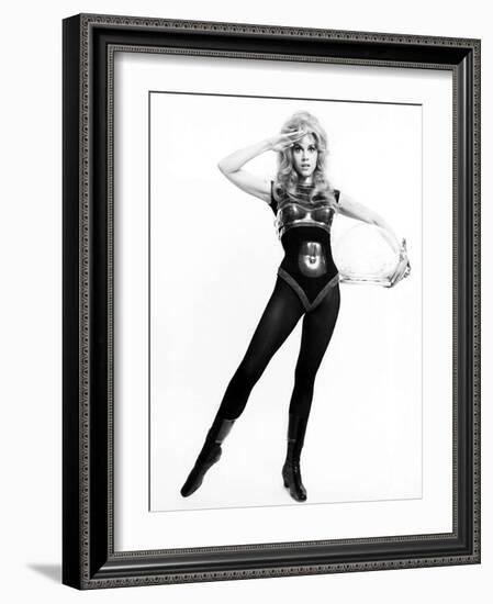 Jane Fonda. "Barbarella" [1968], Directed by Roger Vadim.-null-Framed Photographic Print