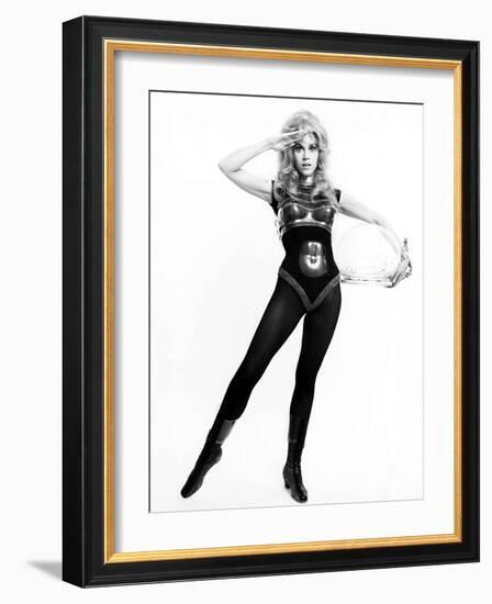 Jane Fonda. "Barbarella" [1968], Directed by Roger Vadim.-null-Framed Photographic Print