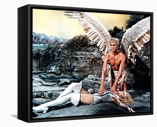 Jane Fonda, Barbarella (1968)-null-Framed Stretched Canvas