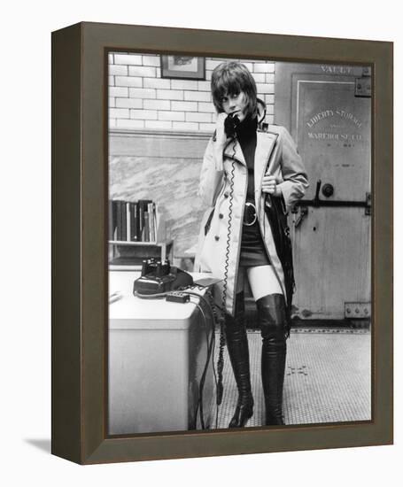 Jane Fonda - Klute-null-Framed Stretched Canvas