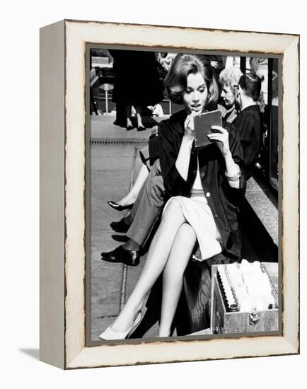 Jane Fonda. "Sunday in New York" [1963], Directed by Peter Tewksbury.-null-Framed Premier Image Canvas