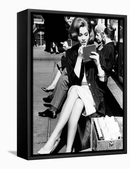Jane Fonda. "Sunday in New York" [1963], Directed by Peter Tewksbury.-null-Framed Premier Image Canvas